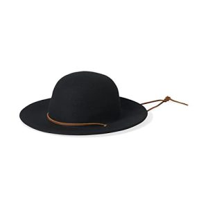 Brixton Men's Tiller Wide Brim Felt Fedora Hat
