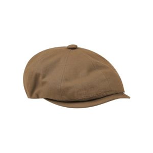 POUDAY Men's Classic Newsboy Hat Vintage Cabbie Cap in Cotton