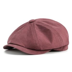 Men's BOTVELA Newsboy Gatsby Hat: Vintage Cotton Flat Ivy Cabbie Cap for Casual Summer Wear | Men's BOTVELA Newsboy