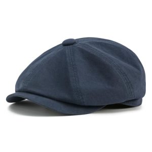 Botvela Men's Newsboy Gatsby Hat: Vintage Style with Cotton Comfort | Botvela Men's Newsboy Gatsby Hat: Perfect for Cas