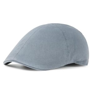 BOTVELA Men's Cotton Newsboy Cap: Classic Gatsby Hat for Driving and Casual Wear, Styled for Irish Ivy Look