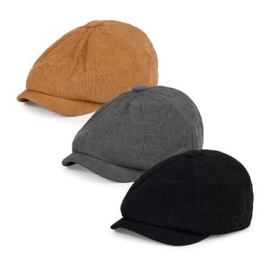 Geyanuo 8 Panel Elastic Flats Hat for Men & Women