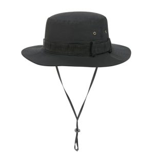 Men's Outdoor Boonie Cap for Summer Fishing and Safari | Botvela Men's Sun Hat Bucket Cap for Outdoor Activities | Summ