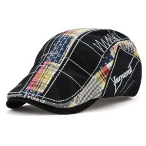 Men's Adjustable Buckle Newsboy Beret Hat Cabbie Gatsby Cap