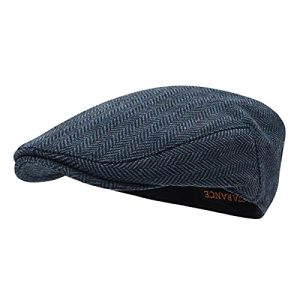 STARANCE Men's Wool Blend Newsboy Ivy Tweed Flat Hat for Casual Wear on Weekend | STARANCE Men's Wool Blend Ivy Twee