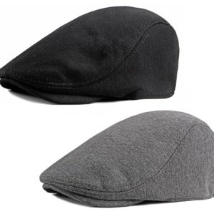 2 Pack DIYDECAL Mens Ivy Gatsby Newsboy Driving Cap
