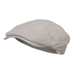 Men's e4Hats.com Linen Summer Ivy Cap for Warm Weather Fashion | e4Hats.com Men's Linen Summer Ivy Cap - Breathable and