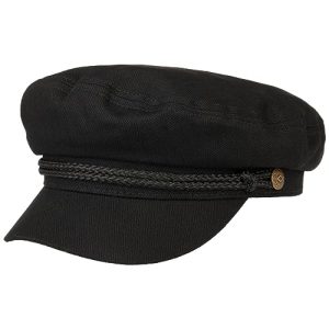 Brixton Fiddler Cap in Black, L