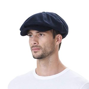 WITHMOONS Wool Felt Newsboy Hat for Men and Women in SL3458 during Summer and Autumn Festivals | WITHMOONS Simple Iv