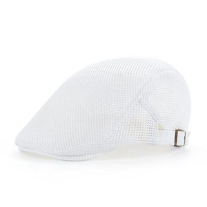 Breathable Mesh Flat Cap for Men | Ivy Driver Beret Newsboy