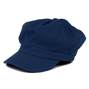 Armycrew Women's Lightweight 100% Cotton Soft Fit Newsboy Cap