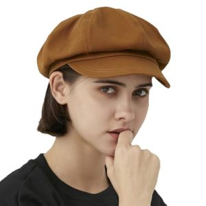 Gajaous Classic Newsboy Hats for Men and Women | Fashionable Two Size Newsboy Flat Cap with Trendy Beret Cap Features