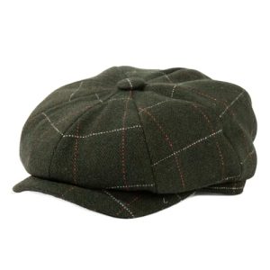 TOP-EX Merino Wool Tweed Newsboy Cap L/XL/XXL for Men Warm Winter Hat Vintage Flat Ivy Cabbie Gatsby Cap TOP-EX Merino