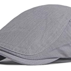 DIYDECAL Cotton Newsboy Flat Caps for Men, Women: Stylish Driving Beret Hats
