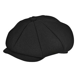 POUDAY Wool Blend Newsboy Cap for Men on Cool Summer Days | POUDAY Irish Cap Newsboy Hat for Men Versatile Travel Ac
