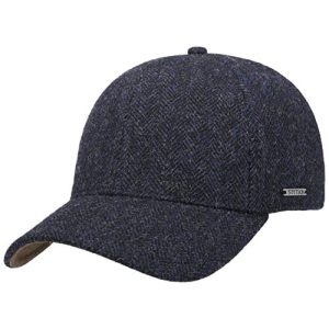 Stetson Plano Wool Cap for Men | Wide Brim Protection in Various Sizes | Perfect for Hiking and Camping | Breathable and