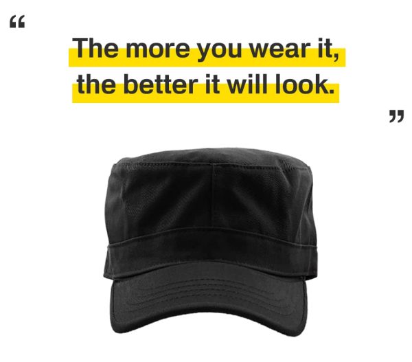 KBETHOS Cadet Army Cap with STASH Pocket Military Style Hat