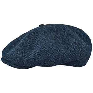 Sterkowski Peaky Paperboy Cap for Men | Harris Tweed Newsboy Cap Classic Elegant 8 Panels Hat | Sterkowski Peaky Pa