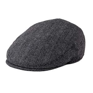 FEINION Men's Wool Tweed Newsboy Ivy Cap for Golf Style and Comfort | FEINION Men's Wool Tweed Newsboy Ivy Cap Gatsb